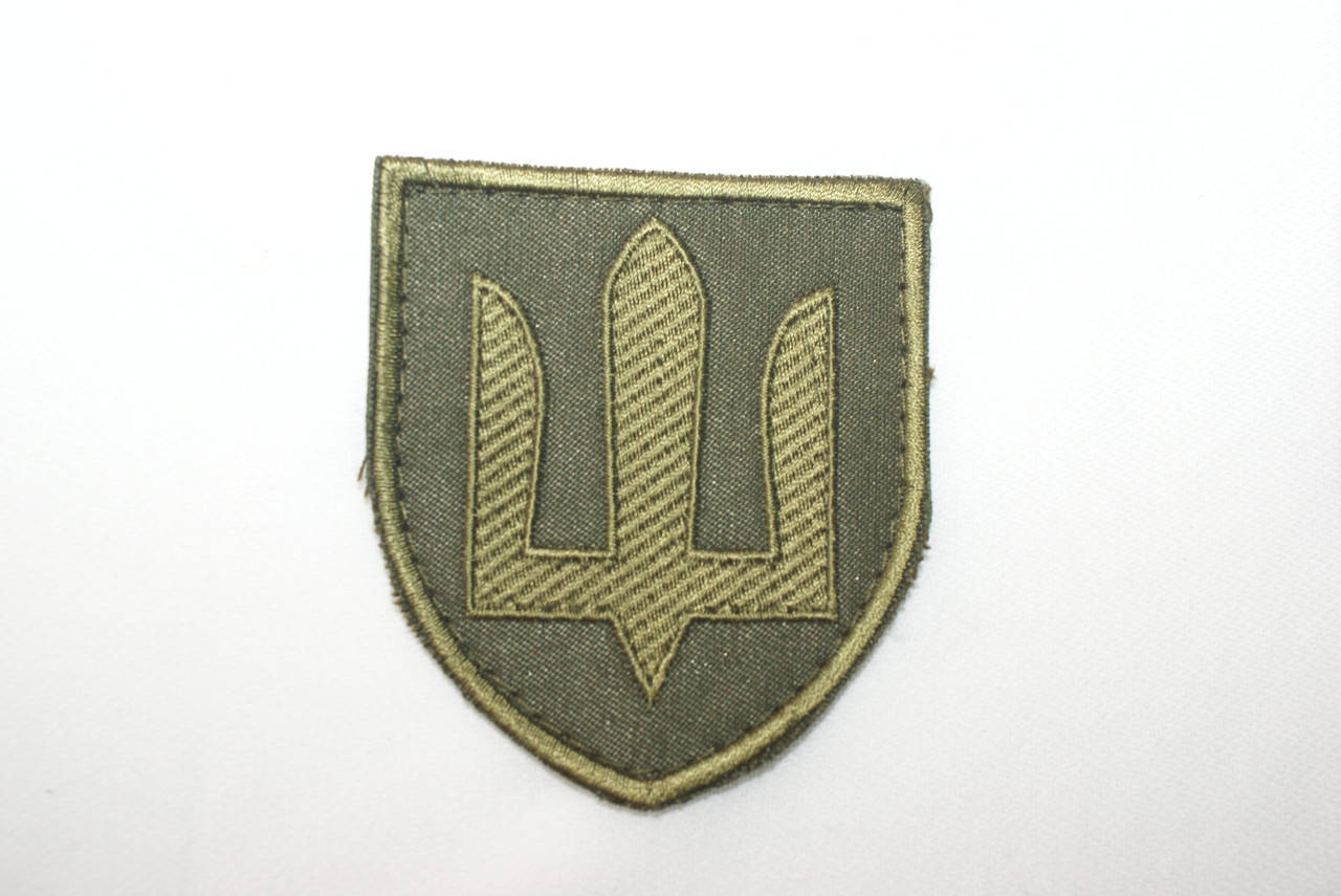 Шеврон тризуб "Сухопутные войска ВСУ" олива
Шеврон тризуб "Сухопутные войска ВСУ" олива