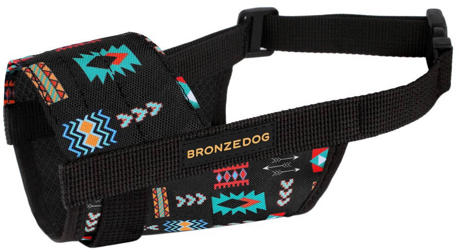 Намордник для собак Bronzedog Нейлоновий регульований Чорний, S (575135), Черный
Намордник для собак Bronzedog Нейлоновий регульований Чорний, S (575135), Черный