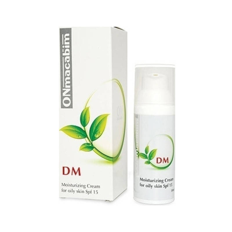 Зволожуючий крем для жирної шкіри обличчя DM Moisturizing Cream for Oily Skin SPF15 ONmacabim, 50мл
Зволожуючий крем для жирної шкіри обличчя DM Moisturizing Cream for Oily Skin SPF15 ONmacabim, 50мл