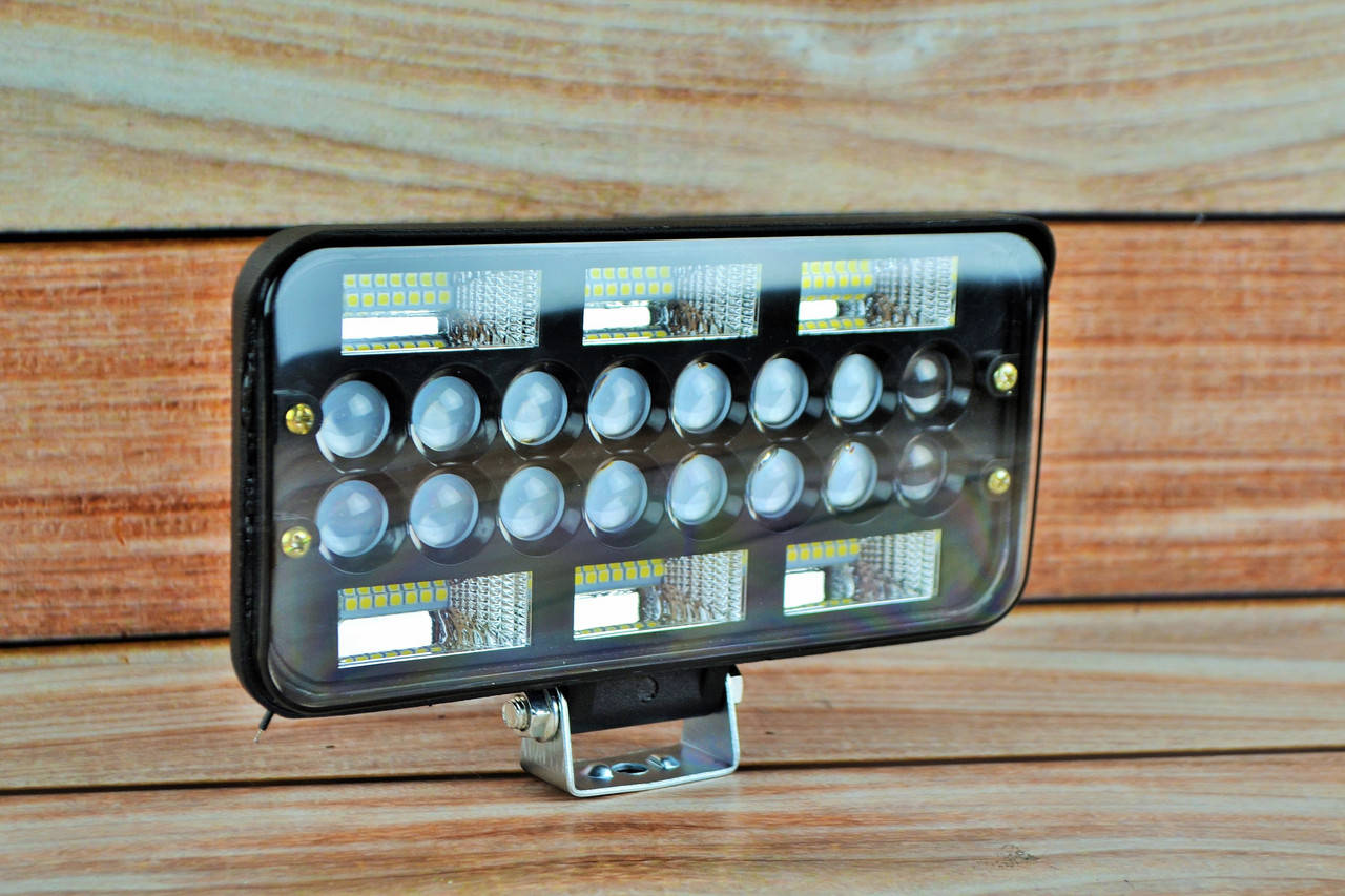 Фара LED прямоугольная 174W 6000K (58 диодов) (22см х 11см х 5см) (ближний + дальний), Белый
Фара LED прямоугольная 174W 6000K (58 диодов) (22см х 11см х 5см) (ближний + дальний), Белый