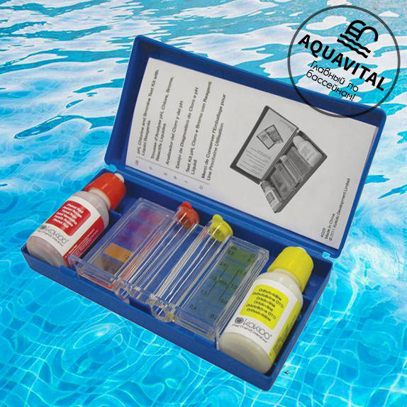 Тест на хлор и pH капельный / Kokido K029BU
Тест на хлор и pH капельный / Kokido K029BU