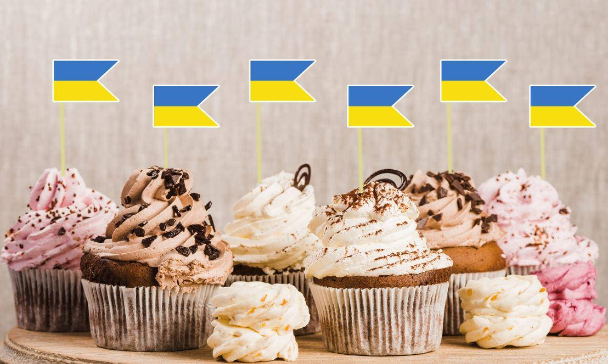 Патриотические топперы "Флаг Украины" для бургеров или кексов в украинском стиле (6 шт/уп)
Патриотические топперы "Флаг Украины" для бургеров или кексов в украинском стиле (6 шт/уп)