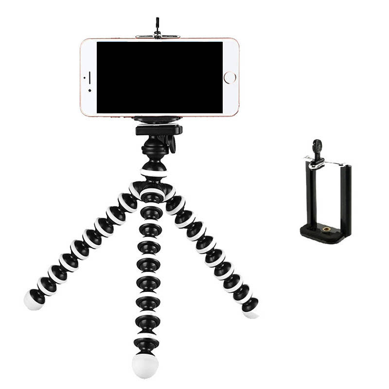 Гибкая тренога - осьминог MSCAM (размер L) для экшн камер GoPro, SJCAM, телефона, Белый
Гибкая тренога - осьминог MSCAM (размер L) для экшн камер GoPro, SJCAM, телефона, Белый