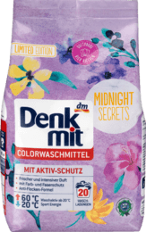 Стиральный порошок для цветных вещей Denkmit Colorwaschmittel Midnight Secrets, 1,35kg.
Стиральный порошок для цветных вещей Denkmit Colorwaschmittel Midnight Secrets, 1,35kg.