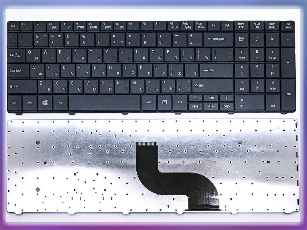 Клавиатура для ACER TravelMate 5542, 5735, 5740, 5742, 5744, 7740, 8571, 8572 ( RU Black матовая ), Черный
Клавиатура для ACER TravelMate 5542, 5735, 5740, 5742, 5744, 7740, 8571, 8572 ( RU Black матовая ), Черный