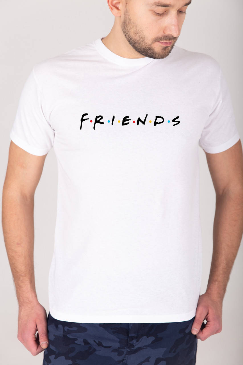 Мужская белая футболка с принтом "FRIENDS" Мужские футболки Чоловічі футболки з принтом "FRIENDS" M
Мужская белая футболка с принтом "FRIENDS" Мужские футболки Чоловічі футболки з принтом "FRIENDS" M