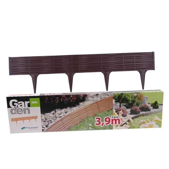 Бордюр садовый пластиковый GARDEN BORDER коричневый 3,9 м декоративные ограждения для клумбы
Бордюр садовый пластиковый GARDEN BORDER коричневый 3,9 м декоративные ограждения для клумбы