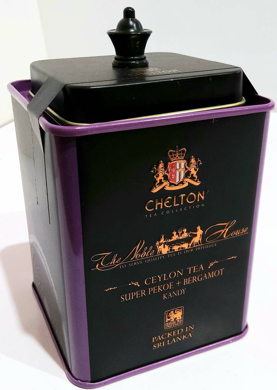 Подарочный чай с бергамотом Chelton Челтон Благородный Дом Super Pekoe + Bergamot 60г в жестяной банке
Подарочный чай с бергамотом Chelton Челтон Благородный Дом Super Pekoe + Bergamot 60г в жестяной банке