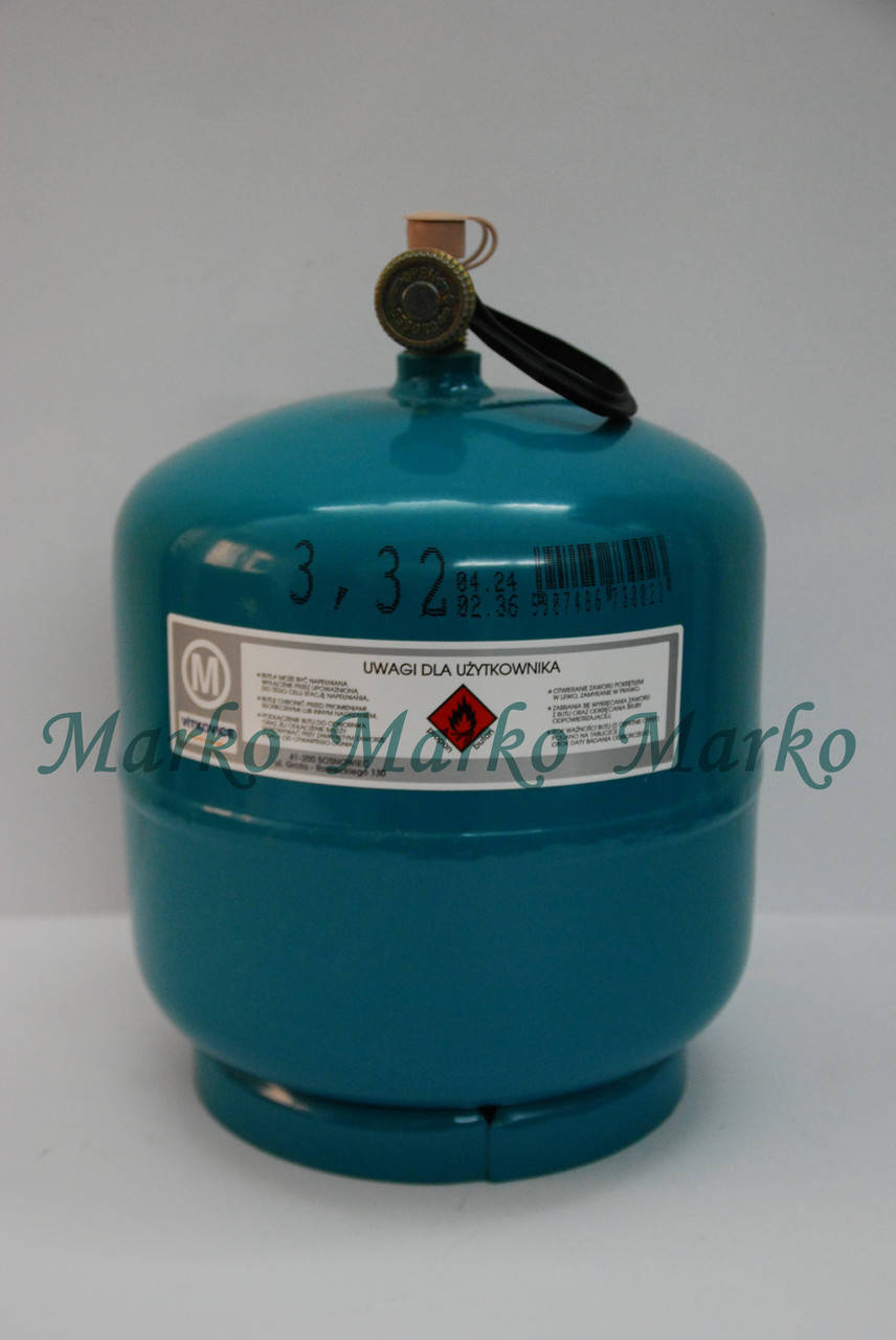 Баллон газовый туристический Vitkovice Milmet BT-3 объем 7,2л
Баллон газовый туристический Vitkovice Milmet BT-3 объем 7,2л