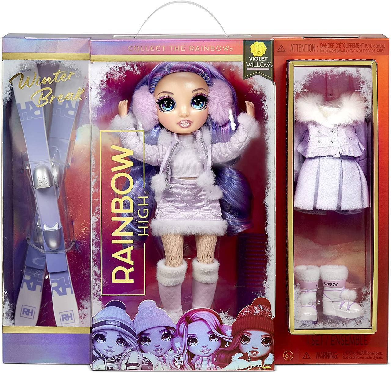 УЦЕНКА! Кукла Рейнбоу Хай серии Зима Вайолет Виллоу Rainbow High Winter Break Violet Willow
УЦЕНКА! Кукла Рейнбоу Хай серии Зима Вайолет Виллоу Rainbow High Winter Break Violet Willow
