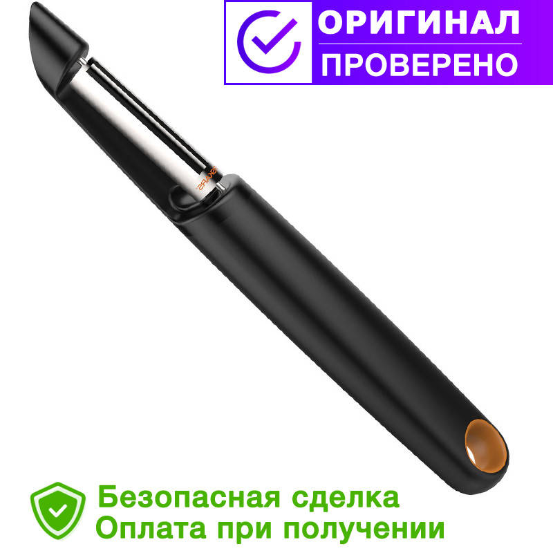 Нож для чистки Fiskars с подвижным лезвием Functional Form, нож для овощей, овощечистка (1014419) 
Нож для чистки Fiskars с подвижным лезвием Functional Form, нож для овощей, овощечистка (1014419)