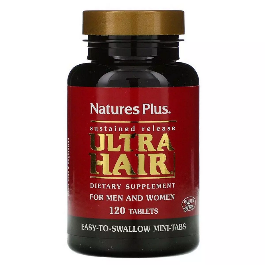 Комплекс для Роста Оздоровления Волос для Мужчин и Женщин, Ultra Hair, Natures Plus, 120 таблеток
Комплекс для Роста Оздоровления Волос для Мужчин и Женщин, Ultra Hair, Natures Plus, 120 таблеток