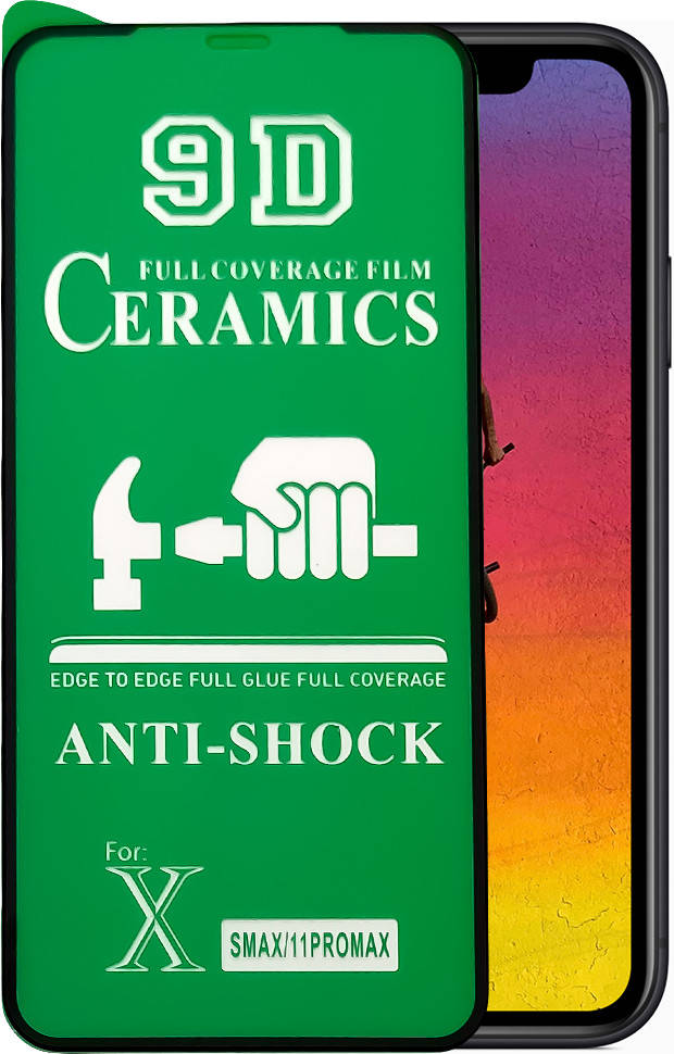 Защитная пленка Ceramics iPhone XS Max (керамическая 9D) (Айфон ХС Мах Икс Эс Макс)
Защитная пленка Ceramics iPhone XS Max (керамическая 9D) (Айфон ХС Мах Икс Эс Макс)