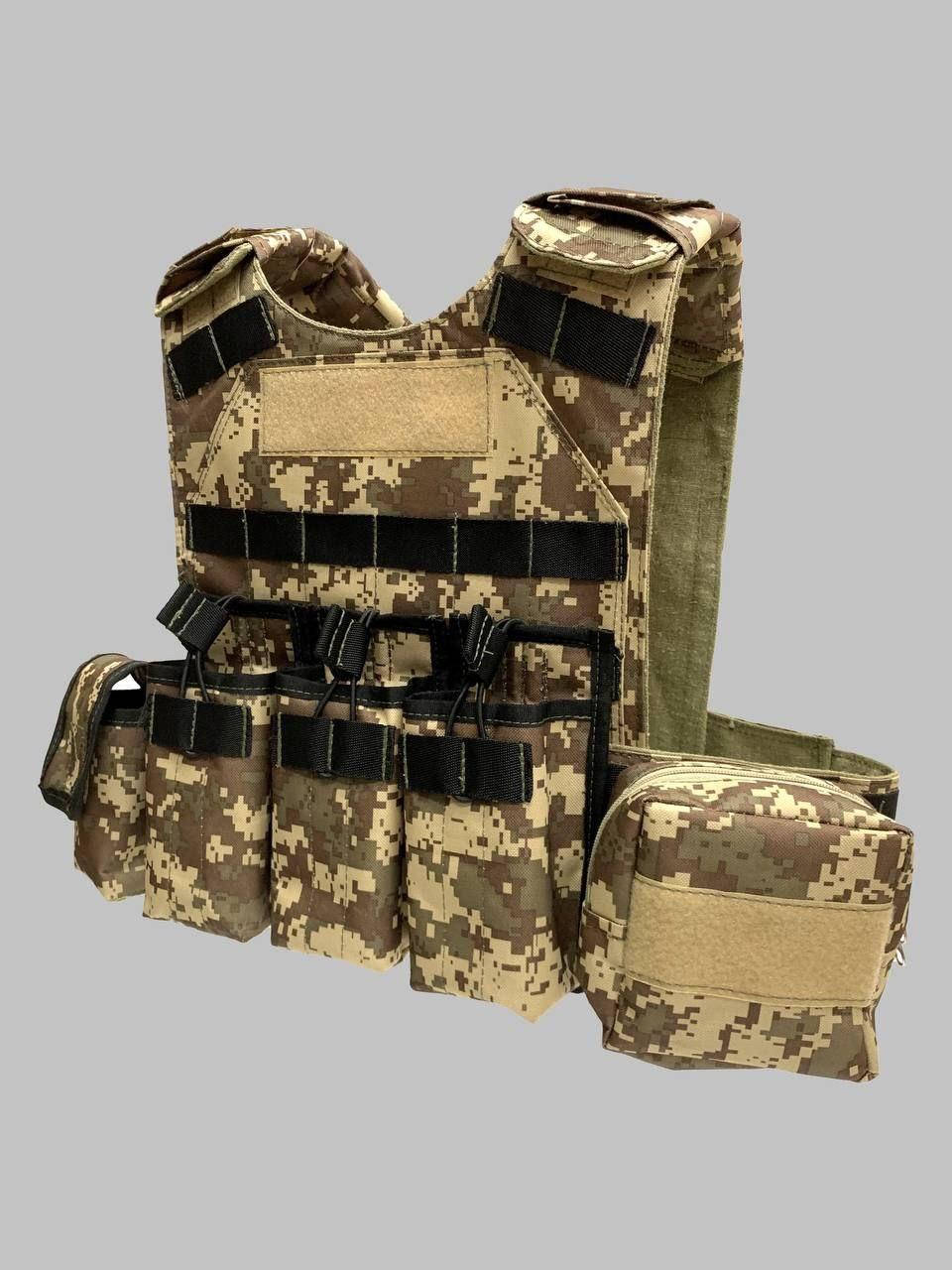 Бронежилет 5 класс защиты метал Hardox + сумки (6 шт) граната +3 рожка+аптечка ЗСУ + Видео испытаний !
Бронежилет 5 класс защиты метал Hardox + сумки (6 шт) граната +3 рожка+аптечка ЗСУ + Видео испытаний !