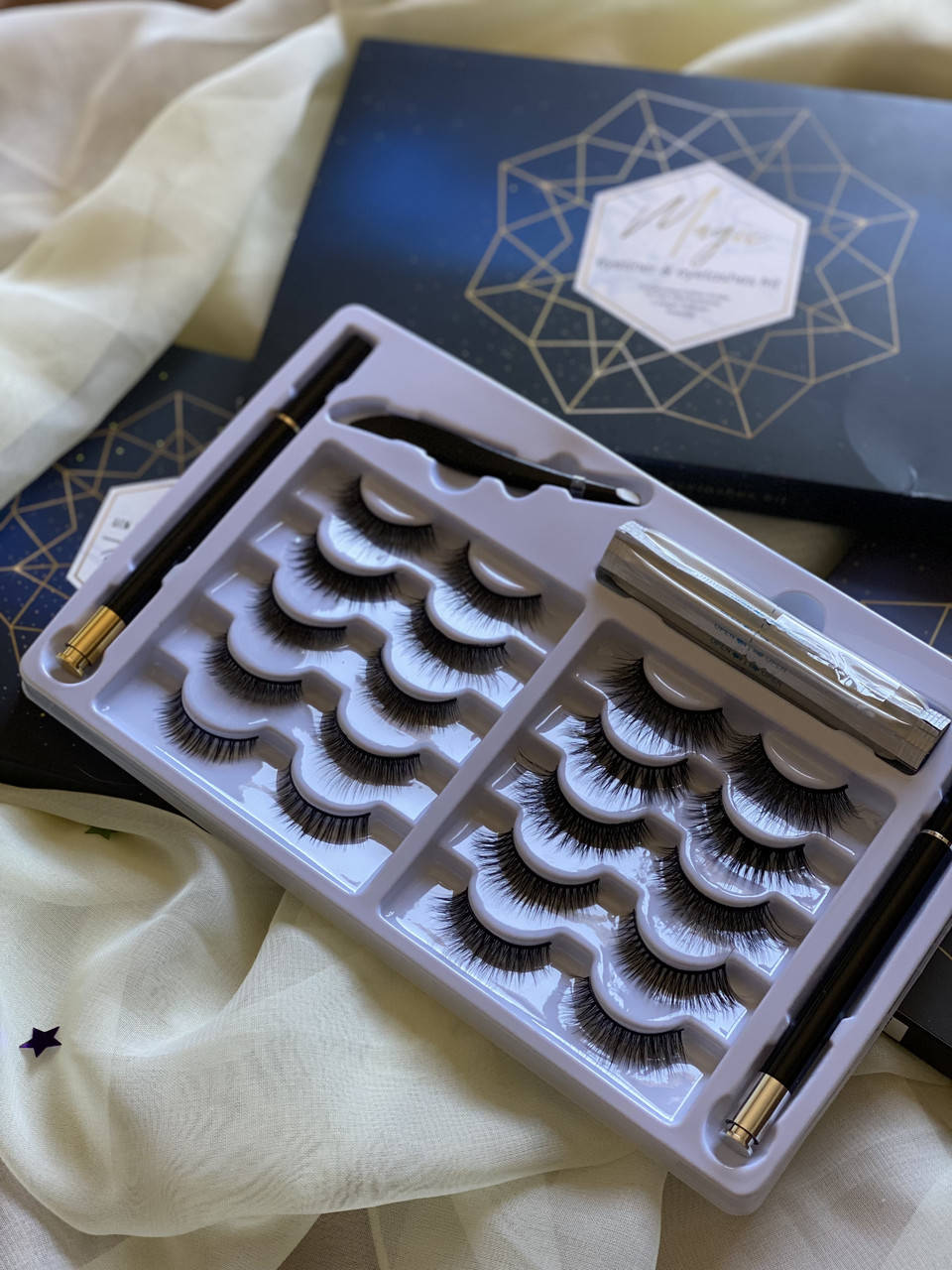 Набор многоразовые накладные ресницы 10 моделей без клея и магнитов Экспресс наращивание Прозрачный и черный
Набор многоразовые накладные ресницы 10 моделей без клея и магнитов Экспресс наращивание Прозрачный и черный