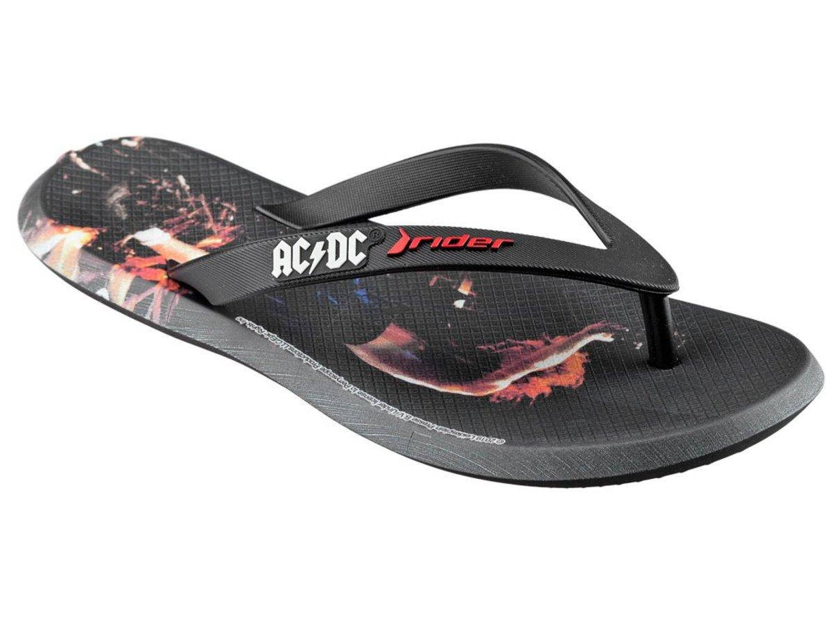 Рокерские мужские вьетнамки шлёпанцы Rider Bands AC/DC 44 
Рокерские мужские вьетнамки шлёпанцы Rider Bands AC/DC 44