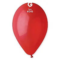 Воздушные шары красные 25см 10" Gemar Balloons, Красный 
Воздушные шары красные 25см 10" Gemar Balloons, Красный