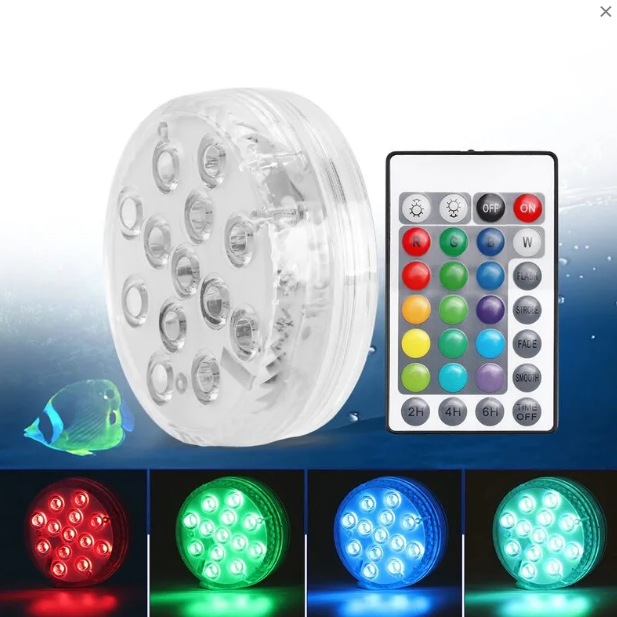 Водонепроницаемая светодиодная подсветка для бассейна, аквариума, кальяна 12LED с пультом .Подводная лампа
Водонепроницаемая светодиодная подсветка для бассейна, аквариума, кальяна 12LED с пультом .Подводная лампа