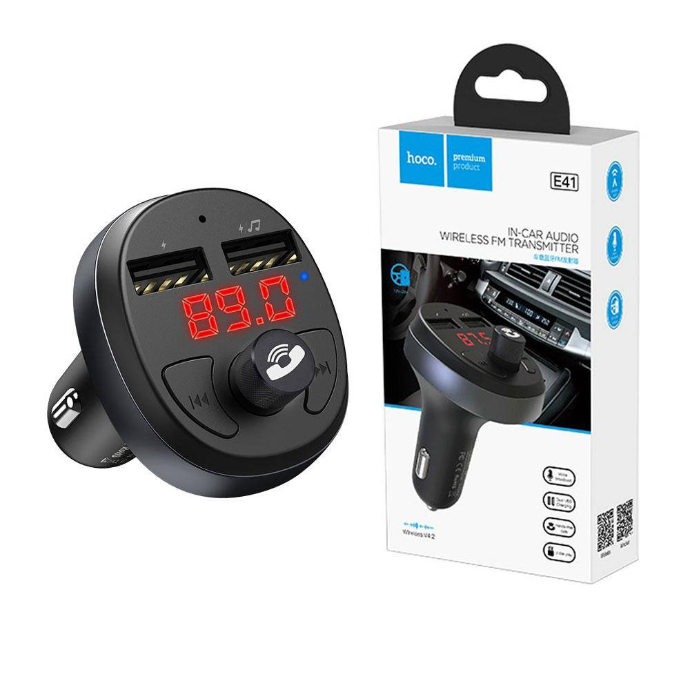 FM модулятор + АЗУ Hoco E41 2xUSB (2.1A)
FM модулятор + АЗУ Hoco E41 2xUSB (2.1A)