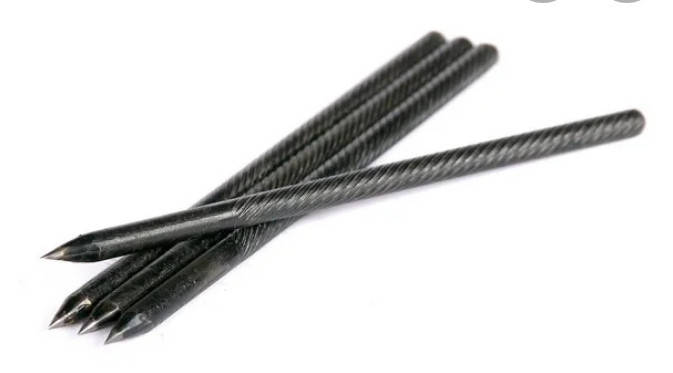 Чертилка по металлу с твердосплавной вставкой D=6мм L=145мм 
Чертилка по металлу с твердосплавной вставкой D=6мм L=145мм