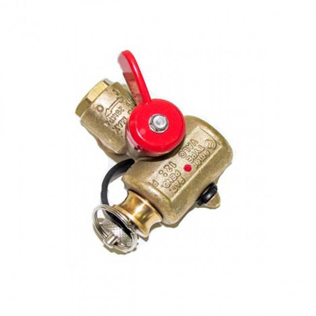 ВЗУ метан с флажком под трубку D6 (M12x1) +адаптер латун. с заглушкой, Emer 
ВЗУ метан с флажком под трубку D6 (M12x1) +адаптер латун. с заглушкой, Emer