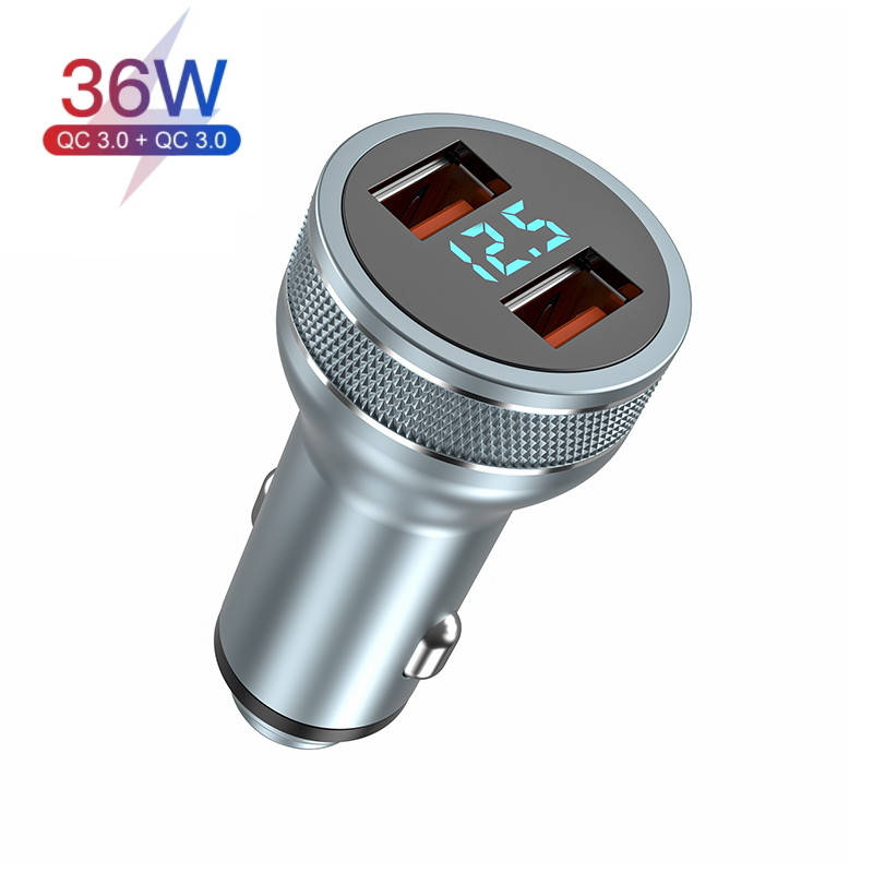 Автомобильное зарядное устройство 2xUSB 36W быстрая зарядка для телефона смартфона для авто KUULAA Dual Usb
Автомобильное зарядное устройство 2xUSB 36W быстрая зарядка для телефона смартфона для авто KUULAA Dual Usb