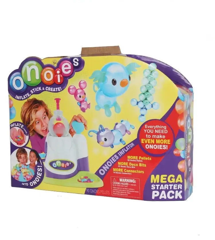 Интерактивная игрушка Oonies Inflator Starter Pack EL2014 Набор липких воздушных шариков для творчества
Интерактивная игрушка Oonies Inflator Starter Pack EL2014 Набор липких воздушных шариков для творчества