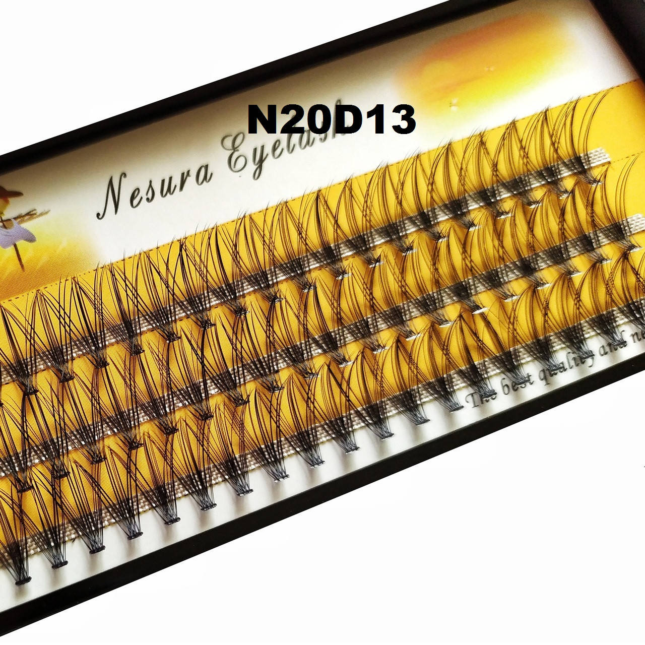 Ресницы Nesura Eyelash 20D, 13 мм, изгиб D, 0,07, 60 пучков Несура ресницы пучок 20д пучками, Черный
Ресницы Nesura Eyelash 20D, 13 мм, изгиб D, 0,07, 60 пучков Несура ресницы пучок 20д пучками, Черный