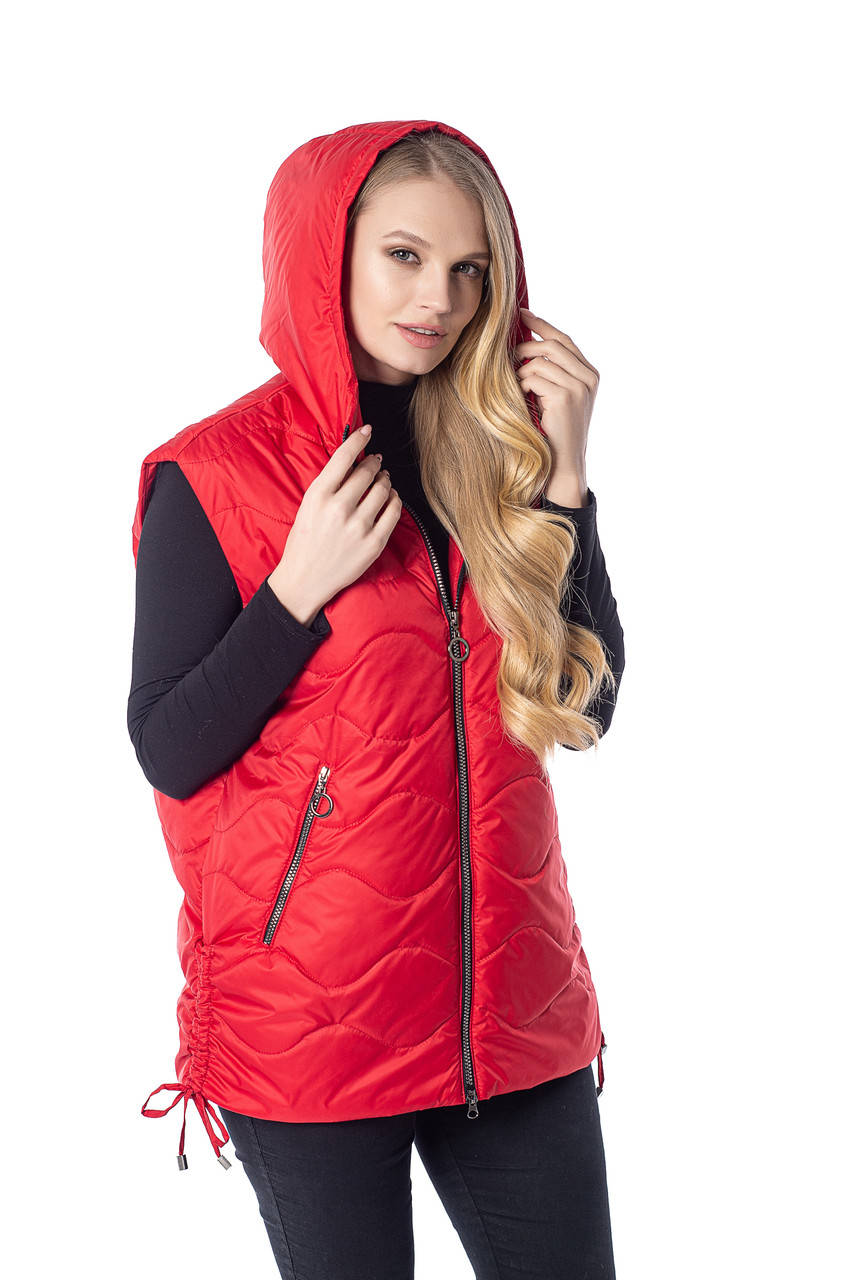 Модная молодёжная красная жилетка, Красный
Модная молодёжная красная жилетка, Красный