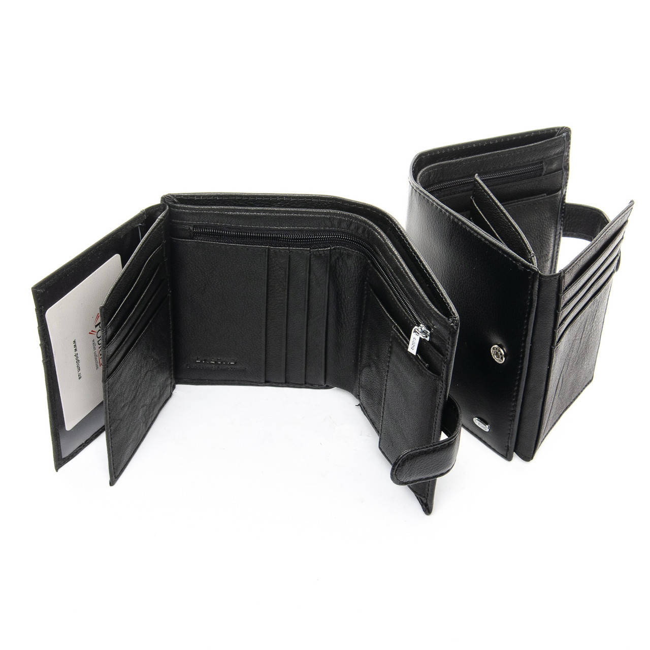 Кошелек кожаный мужской черный бумажник для прав на кнопке натуральный с отсеками внутри Dr. Bond MS-14
Кошелек кожаный мужской черный бумажник для прав на кнопке натуральный с отсеками внутри Dr. Bond MS-14