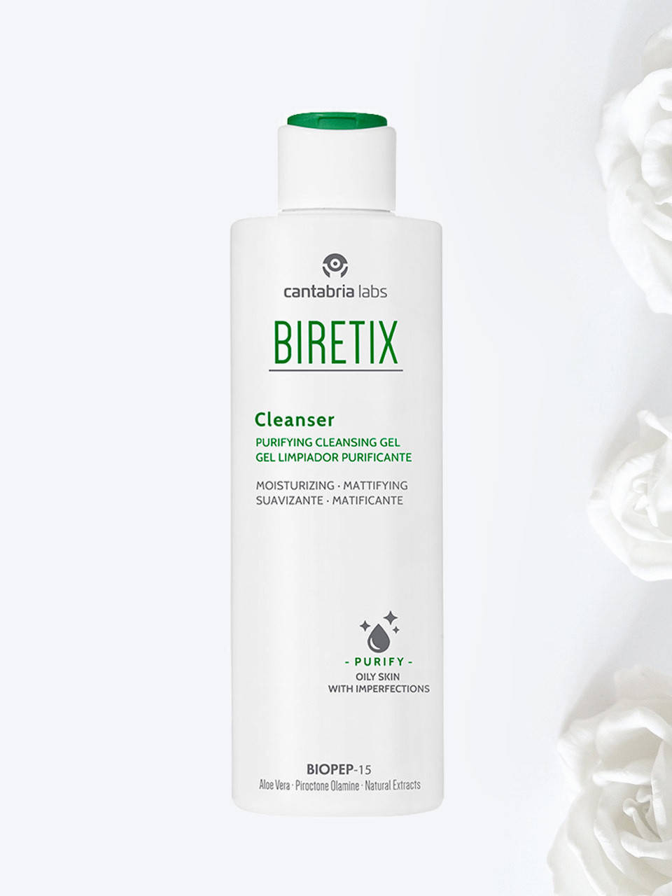 Очищающий гель для кожи с акне Cleanser Purifying Cleansing Gel Biretix Cantabria labs 200 мл
Очищающий гель для кожи с акне Cleanser Purifying Cleansing Gel Biretix Cantabria labs 200 мл