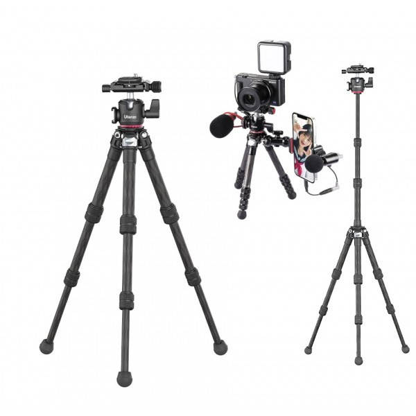 Штатив карбоновый алюминиева головка Arca 71см Ulanzi MT-20
Штатив карбоновый алюминиева головка Arca 71см Ulanzi MT-20