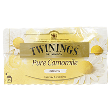 Чай Твінінгс в пакетиках з смаком ромашки Twinings pure camomile 25g 12шт/ящ (Код : 00-00012098)
Чай Твінінгс в пакетиках з смаком ромашки Twinings pure camomile 25g 12шт/ящ (Код : 00-00012098)