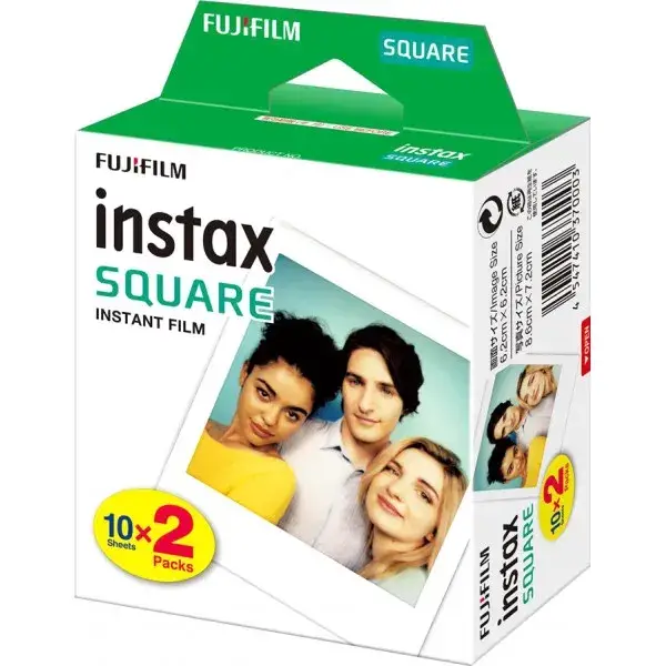 Фотобумага Fujifilm Instax Square 2 х картриджа
Фотобумага Fujifilm Instax Square 2 х картриджа