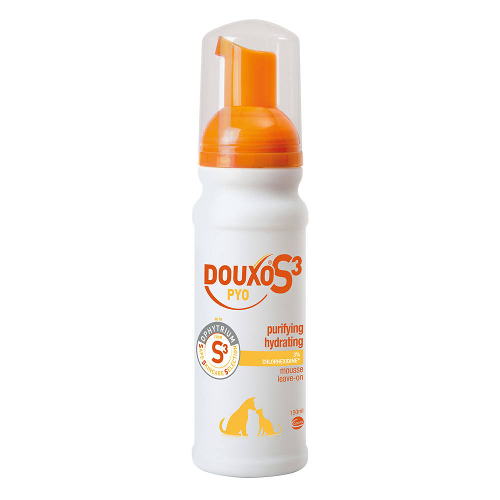 Ceva Douxo S3 Pio – лечебный мусс Дуксо S3 Пио для очищения и увлажнения кожи собак и кошек, 150 мл
Ceva Douxo S3 Pio – лечебный мусс Дуксо S3 Пио для очищения и увлажнения кожи собак и кошек, 150 мл