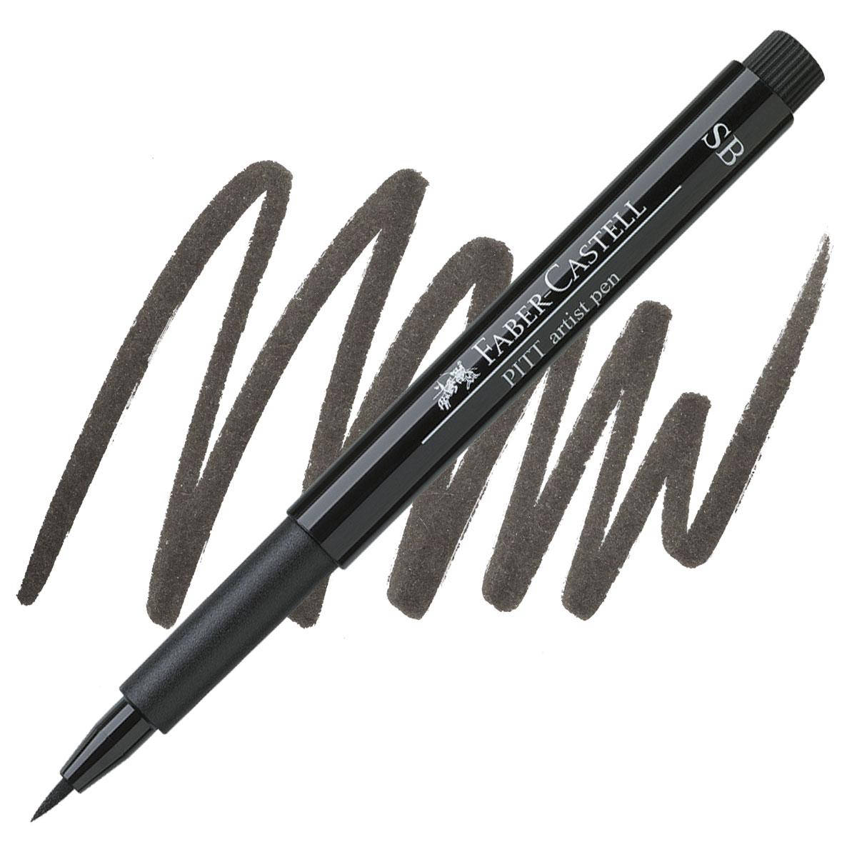 Ручка-кисточка капиллярная Faber - Castell PITT® ARTIST PEN "SOFT BRUSH" № 199 черный, 167891
Ручка-кисточка капиллярная Faber - Castell PITT® ARTIST PEN "SOFT BRUSH" № 199 черный, 167891