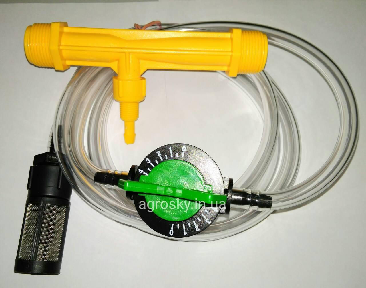 Инжектор Вентури 3/4" комплект для внесения удобрений
Инжектор Вентури 3/4" комплект для внесения удобрений