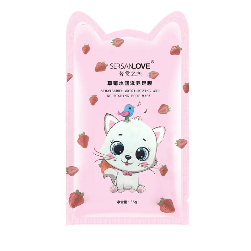 Увлажняющая и питательная маска-носочки для ног Sersanlove Strawberry Moisturizing And Nourishing Foot Mask,
Увлажняющая и питательная маска-носочки для ног Sersanlove Strawberry Moisturizing And Nourishing Foot Mask,