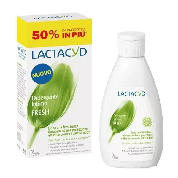 Гель для интимной гигиены LACTACYD Fresh 300ml
Гель для интимной гигиены LACTACYD Fresh 300ml