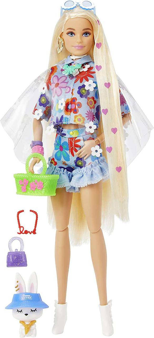 Barbie Кукла Барби Экстра №12 в цветочном костюме с кроликом Barbie Extra Doll #12 in Floral 2-Piece Outfit
Barbie Кукла Барби Экстра №12 в цветочном костюме с кроликом Barbie Extra Doll #12 in Floral 2-Piece Outfit