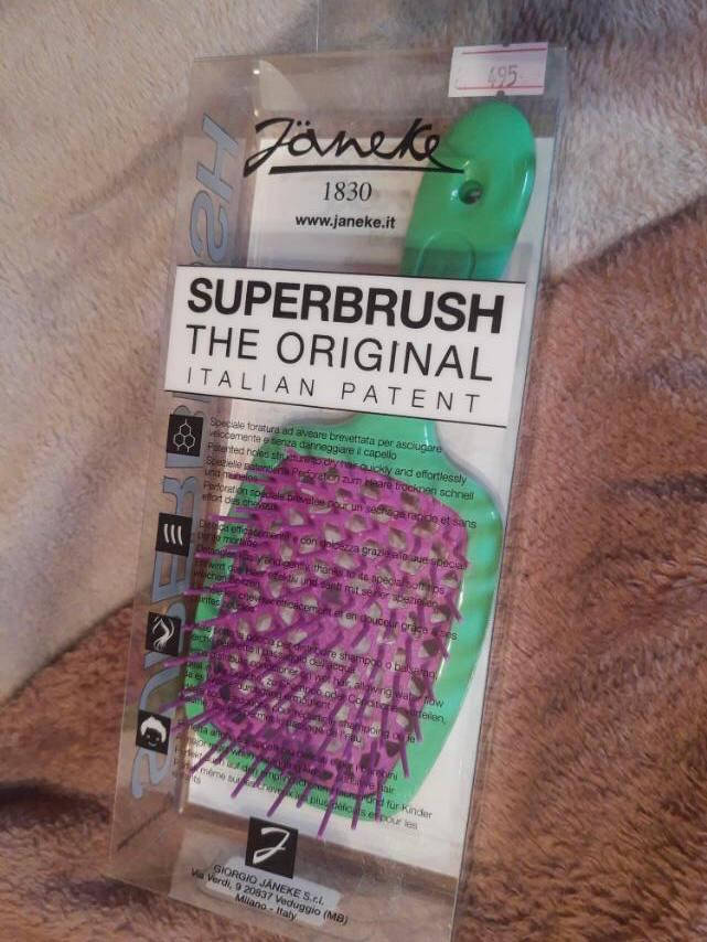 Расческа Janeke 1830 Superbrush. Оригинал. Как отличить оригинал от подделки (фото)