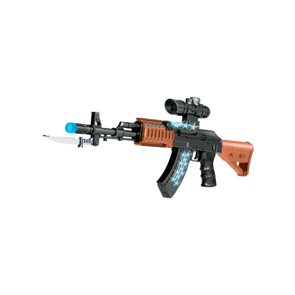 Игрушечное оружие ZIPP Toys Автомат свето-звуковой AK47, черный (827B)
Игрушечное оружие ZIPP Toys Автомат свето-звуковой AK47, черный (827B)