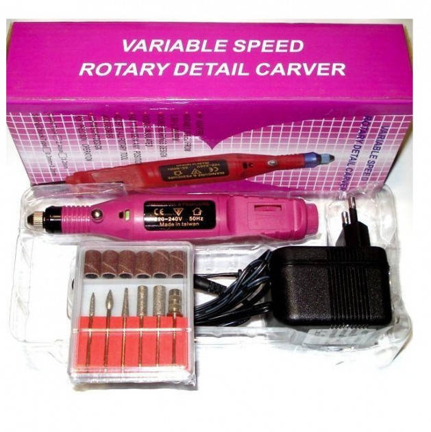 Мини-фрезер ручной для профессионального маникюра и педикюра Variable Speed Rotary Detail Carver BLM
Мини-фрезер ручной для профессионального маникюра и педикюра Variable Speed Rotary Detail Carver BLM