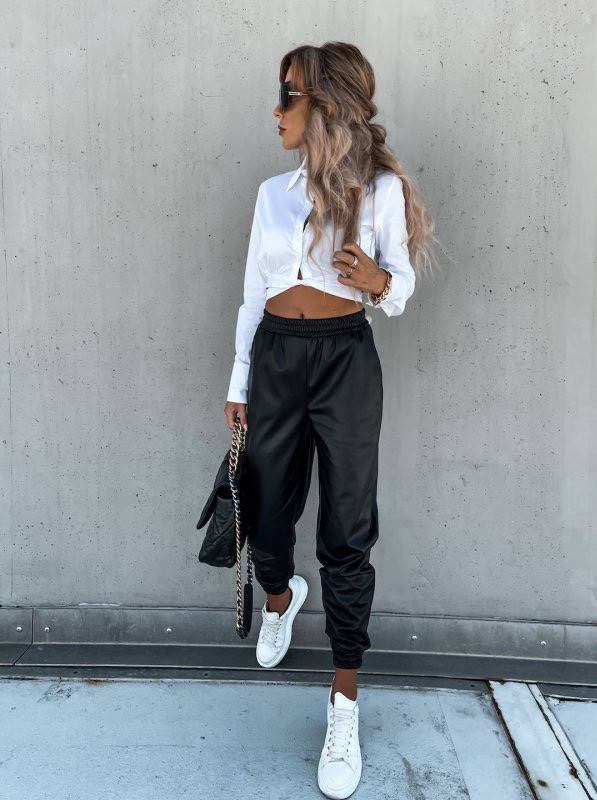 Женские брюки джоггеры экокожа теплые на флисе с карманами, Модные кожаные штаны женские черный, Разные цвета
Женские брюки джоггеры экокожа теплые на флисе с карманами, Модные кожаные штаны женские черный, Разные цвета