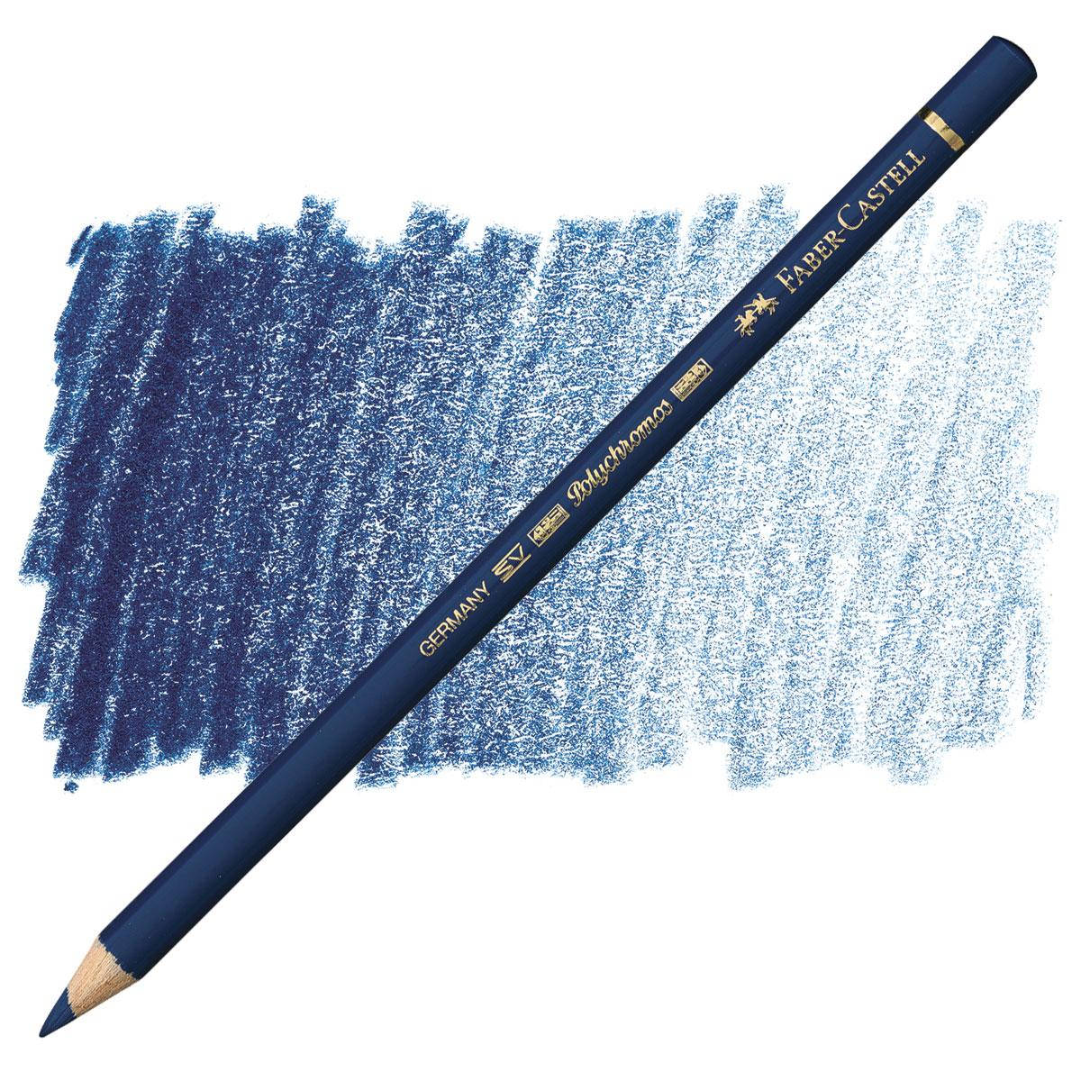 Карандаш цветной Faber-Castell POLYCHROMOS прусская лазурь №246 (Prussian Blue), 110246, Синий
Карандаш цветной Faber-Castell POLYCHROMOS прусская лазурь №246 (Prussian Blue), 110246, Синий