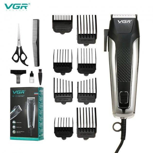 Машинка для стрижки волос VGR V 120 триммер электробритва для бороды с большими насадками от сети
Машинка для стрижки волос VGR V 120 триммер электробритва для бороды с большими насадками от сети