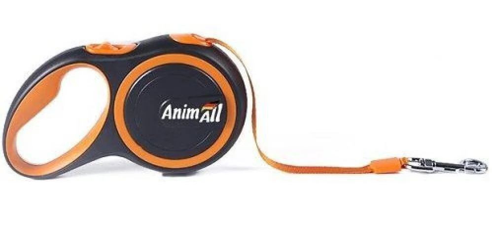 Поводок-рулетка AnimAll для собак весом до 50 кг, 5 м, L оранжево-чёрный, Энимал, Оранжевый
Поводок-рулетка AnimAll для собак весом до 50 кг, 5 м, L оранжево-чёрный, Энимал, Оранжевый
