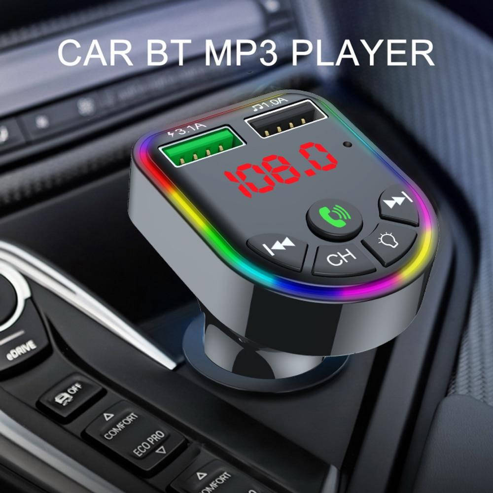 ФМ модулятор авто трансмиттер автомобильный FM car Bluetooth MP3
