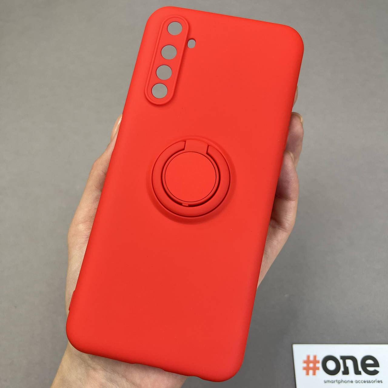 Чехол для Realme 6 матовый с кольцом подставкой плотный чехол на телефон реалми 6 красный HRG
Чехол для Realme 6 матовый с кольцом подставкой плотный чехол на телефон реалми 6 красный HRG