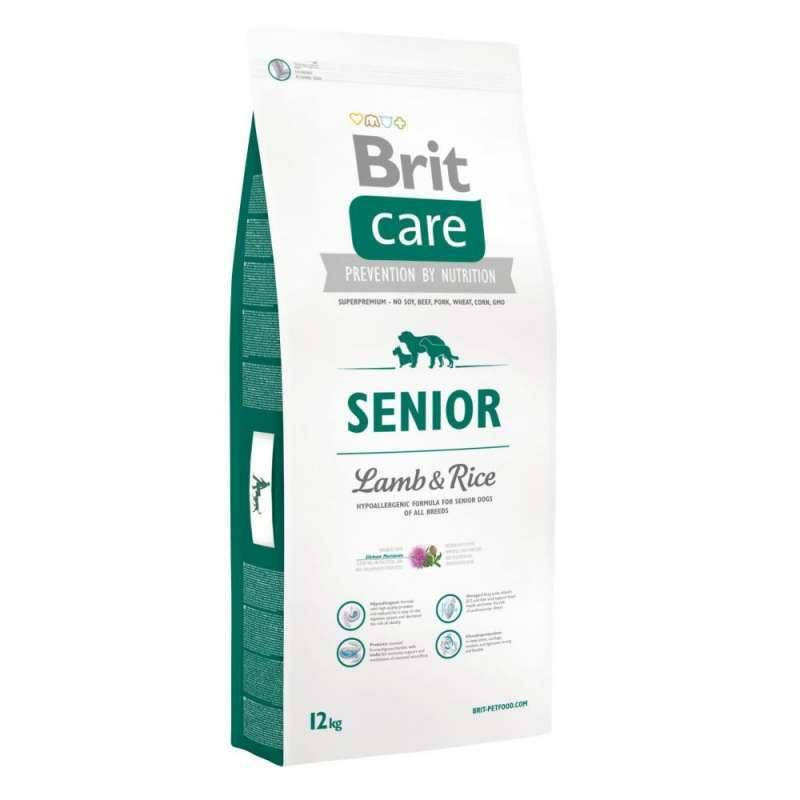 Сухой корм Brit Care Senior lamb and Rice для пожилых собак всех пород с ягненком и рисом 12 кг
Сухой корм Brit Care Senior lamb and Rice для пожилых собак всех пород с ягненком и рисом 12 кг